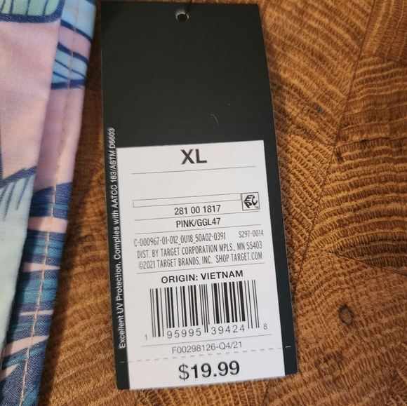 Original Use Swim Trunks size XL pink with print - Picture 4 of 9